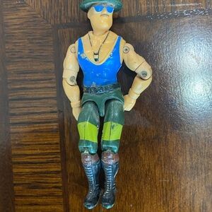 Vintage 1986 GI Joe Sgt Slaughter action figure HASBRO